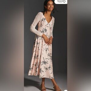 NWT Anthropologie size 10 dragonfly maxi dress